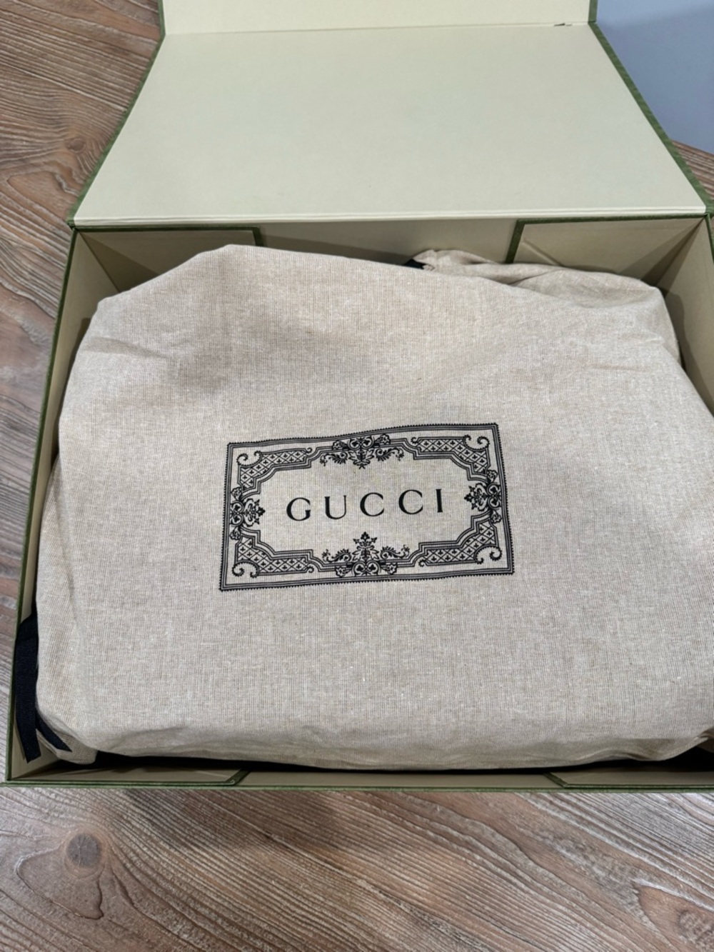 Gucci Black GG Canvas Messenger Bag with Red-Blue Web Strap - Picture 2 of 5